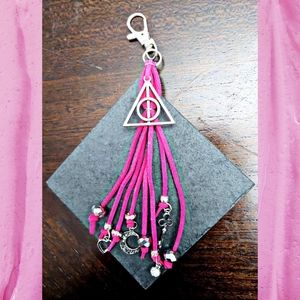 Harry Potter Deathly Hallows Keychain/Purse Charm